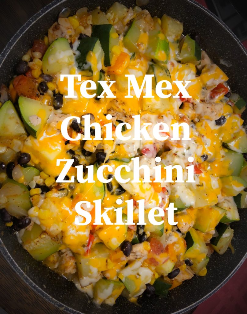 Tex Mex Chicken Zucchini Skillet - Cooking Through Generations